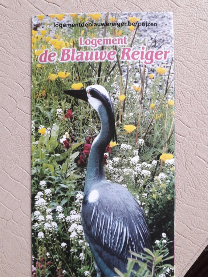 Logement de Blauwe Reiger Fourons Extérieur photo